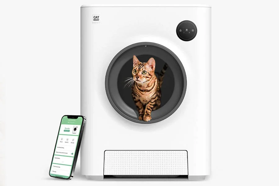 how does litter robot work
