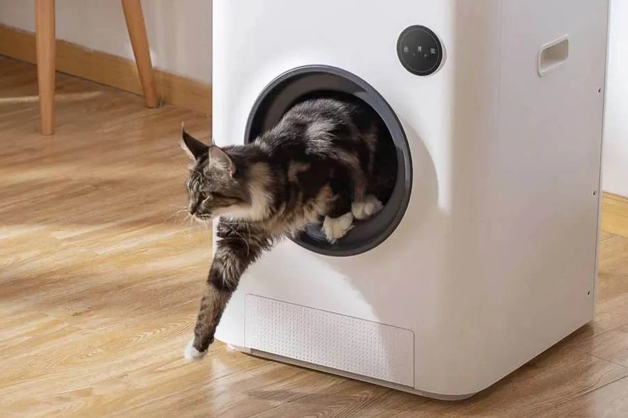 electronic kitty litter box
